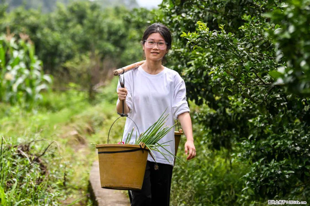 全网追的“扁担女孩”,找了一份暑假工,时薪12元 - 平凉生活资讯 - 平凉28生活网 pl.28life.com